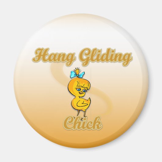 Hang Gliding Chick Magneet (Voorkant)