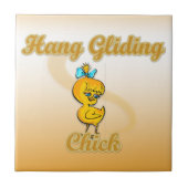 Hang Gliding Chick Tegeltje (Voorkant)