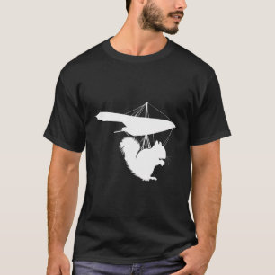Hang Gliding Eekhoorn Grappige Hang Glider Eekhoor T-shirt