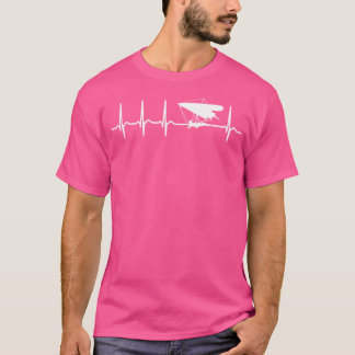 Hang Gliding Hart - Beste Grappige Spreuken Quotes T-shirt