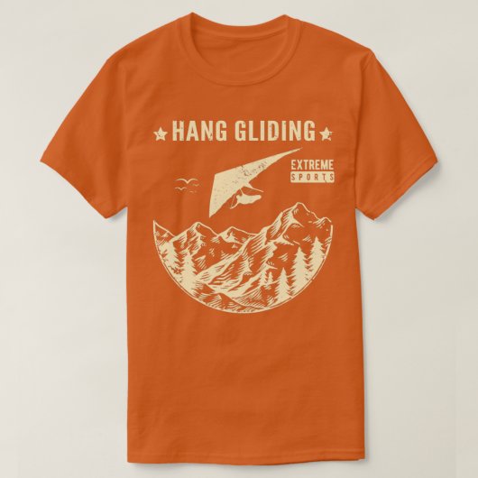  Hang Glijdende Extreme Sport 1 T-shirt (Design voorkant)