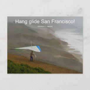 Hang glijvlucht San Francisco! Producten uit Calif Briefkaart