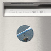 Hang Gouden Over een Bos Magneet (Insitu (Vaatwasser))