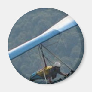 Hang Gouden Over een Bos Magneet