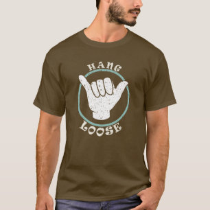 Hang het T-shirt van Loose Shaka: Minimalistische