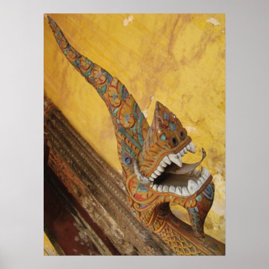 Hang Hod ... Naga in Vientiane, Laos Poster (Voorkant)