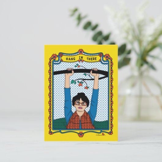 Hang in Daar_B_ Briefkaart (Staand voorkant)