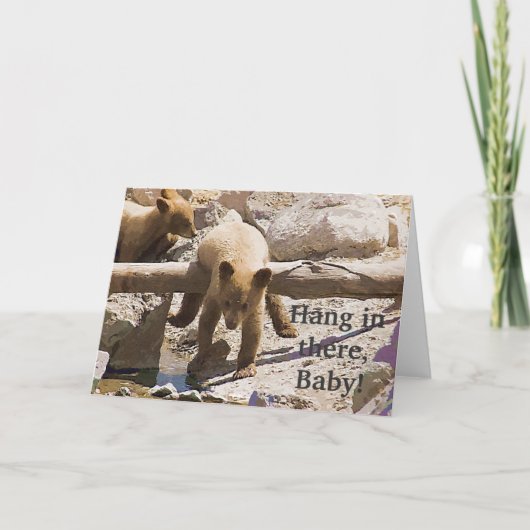 Hang in daar Baby! Kaart (Voorkant)