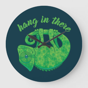 Hang in daar Magische Chameleon Grote Klok