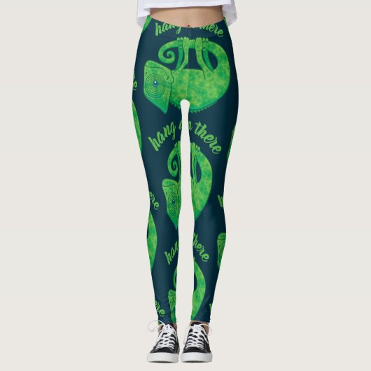 Hang in daar Magische Chameleon Leggings (Voorkant)