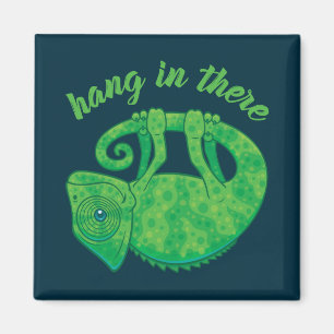Hang in daar Magische Chameleon Magneet