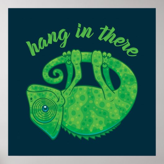 Hang in daar Magische Chameleon Poster (Voorkant)
