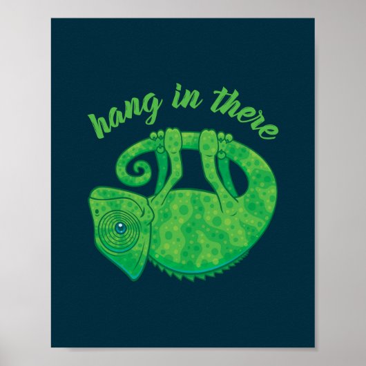Hang in daar Magische Chameleon Poster (Voorkant)