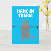 Hang in daar Wenskaart Kaart (Gele Bloem)