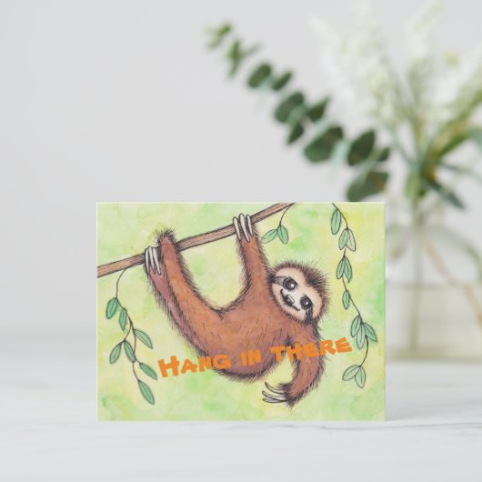 Hang in het Briefkaart Sleuf (Staand voorkant)