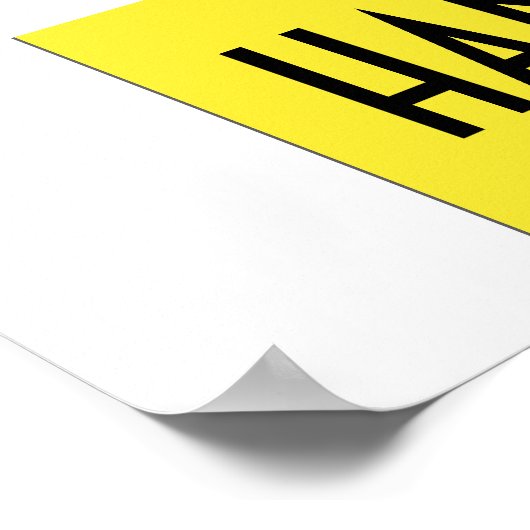 Hang in Poster (Hoek)