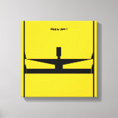 Hang in There ! beroemd gemaakt door Michele Moses Canvas Afdruk (Voorkant)