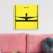 Hang in There ! beroemd gemaakt door Michele Moses Canvas Afdruk (Insitu (Woonkamer))