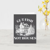 Hang In There It Gets Worse Funny Skeleton  Kaart (Gele Bloem)