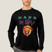 Hang in there Tri-Blend shirt (Voorkant volledig)