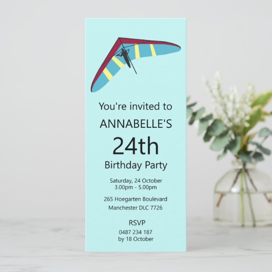 Hang Kaart (Staand voorkant)