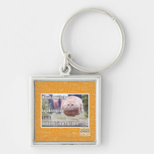 Hang kitteh sleutelhanger