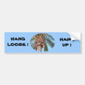HANG LOOSE - HANG UP! -Bumpersticker Bumpersticker (Voorkant)
