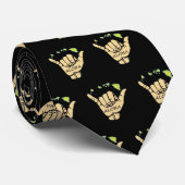 Hang Loose Shaka Hawaiian thema Stropdas (Opgerold)