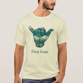 Hang Loose Shaka Tiki God T-shirt (Voorkant)