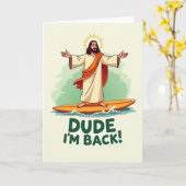 Hang Loose Spiritual Surf Card Kaart (Gele Bloem)