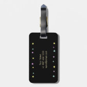 Hang los bagagelabel (Achterkant verticaal)