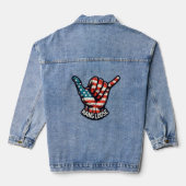 Hang los denim jacket (Achterkant)