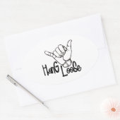 Hang los ovale sticker (Envelop)