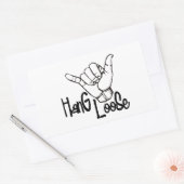 Hang los rechthoekige sticker (Envelop)