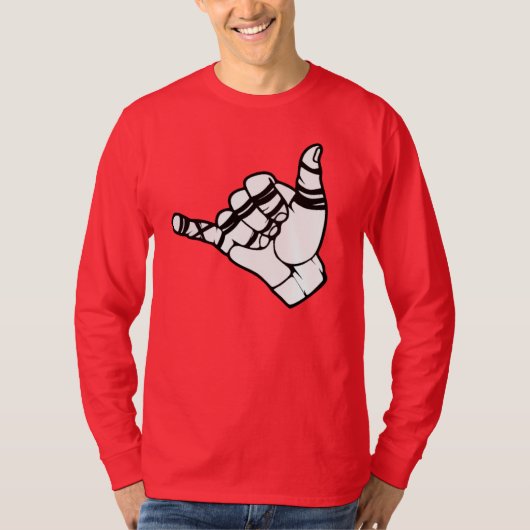 Hang los Shaka BJJ T-shirt (Voorkant)