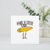 Hang Losse Surfer Kaart (Staand voorkant)