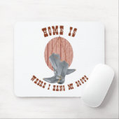 Hang mijn laarzen muismat (Met muis)