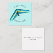 Hang Notitiekaartje (Voorkant / Achterkant)