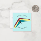 Hang Notitiekaartje (Voorkant / Achterkant in situ)