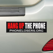 Hang omhoog Bumpersticker 1 van de Telefoon door C (Op auto)