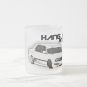 Hang omhoog en drijft matglas koffiemok (Center)