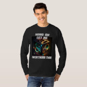hang on let me overthink this back to School Math  T-shirt (Voorkant volledig)