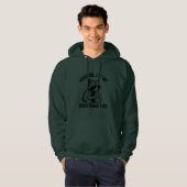 Hang On Let Me Overthink This Sarcastic Saying  Hoodie (Voorkant volledig)