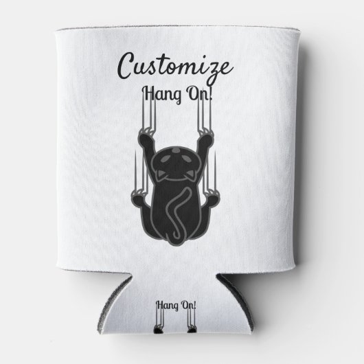 Hang op Black Cat Thunder_Cove Blikjeskoeler (Voorkant)