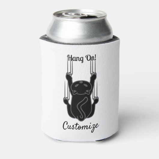 Hang op Black Cat Thunder_Cove Blikjeskoeler (Blikje Achterkant)