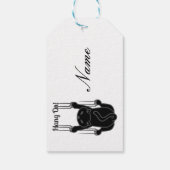 Hang op Black Cat Thunder_Cove Cadeaulabel (Achterkant)