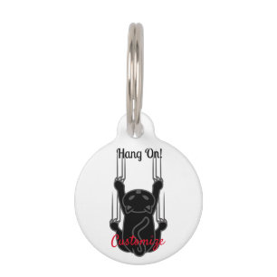 Hang op Black Cat Thunder_Cove Huisdierpenning