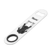 Hang op Black Cat Thunder_Cove Speed Flessenopener (Voorkant Gekanteld)