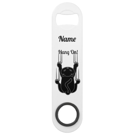 Hang op Black Cat Thunder_Cove Speed Flessenopener (Voorkant)