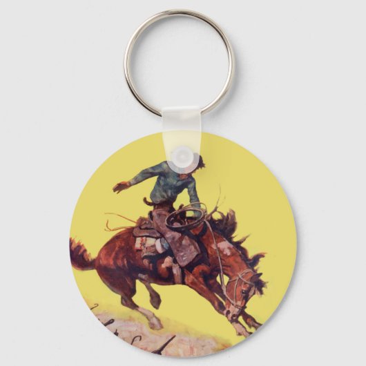 Hang op Cowboy Sleutelhanger (Voorkant)
